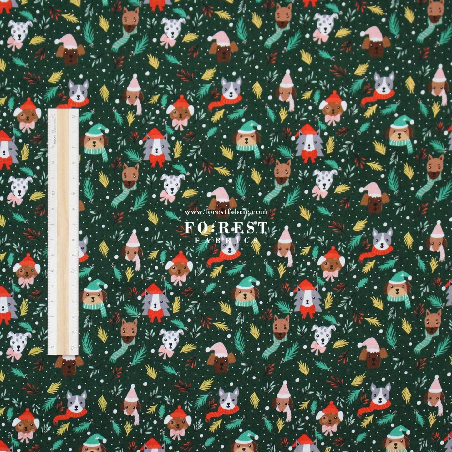 cotton - Barkmas Tree fabric - FO:REST Fabric 布恩堂Liberty fabrictana lawnjapanese fabricykk zipper