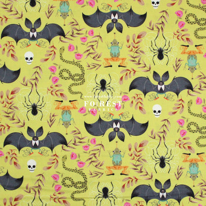 cotton - Batty fabric - FO:REST Fabric 布恩堂Liberty fabrictana lawnjapanese fabricykk zipper