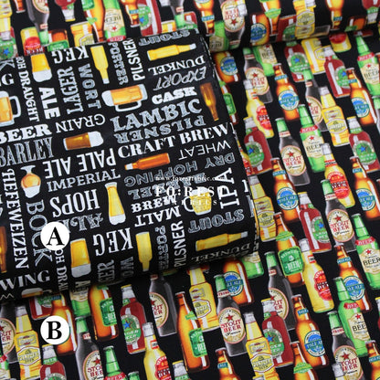 cotton - Beer fabric - FO:REST Fabric 布恩堂Liberty fabrictana lawnjapanese fabricykk zipper