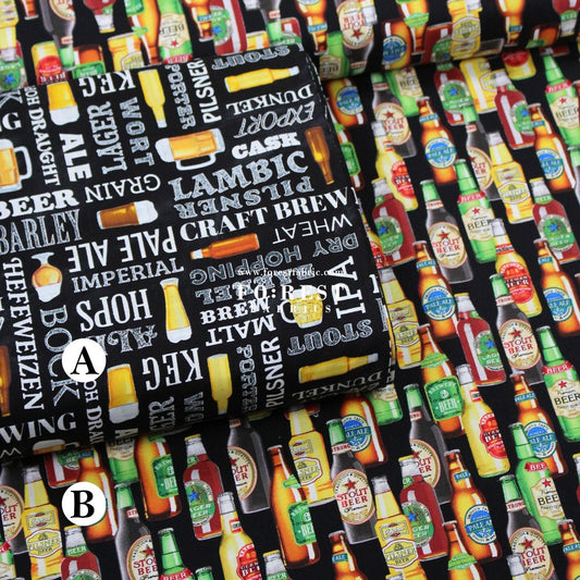 cotton - Beer fabric - FO:REST Fabric 布恩堂Liberty fabrictana lawnjapanese fabricykk zipper