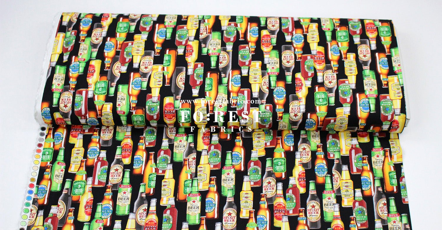 cotton - Beer fabric - FO:REST Fabric 布恩堂Liberty fabrictana lawnjapanese fabricykk zipper