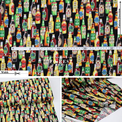 cotton - Beer fabric - FO:REST Fabric 布恩堂Liberty fabrictana lawnjapanese fabricykk zipper