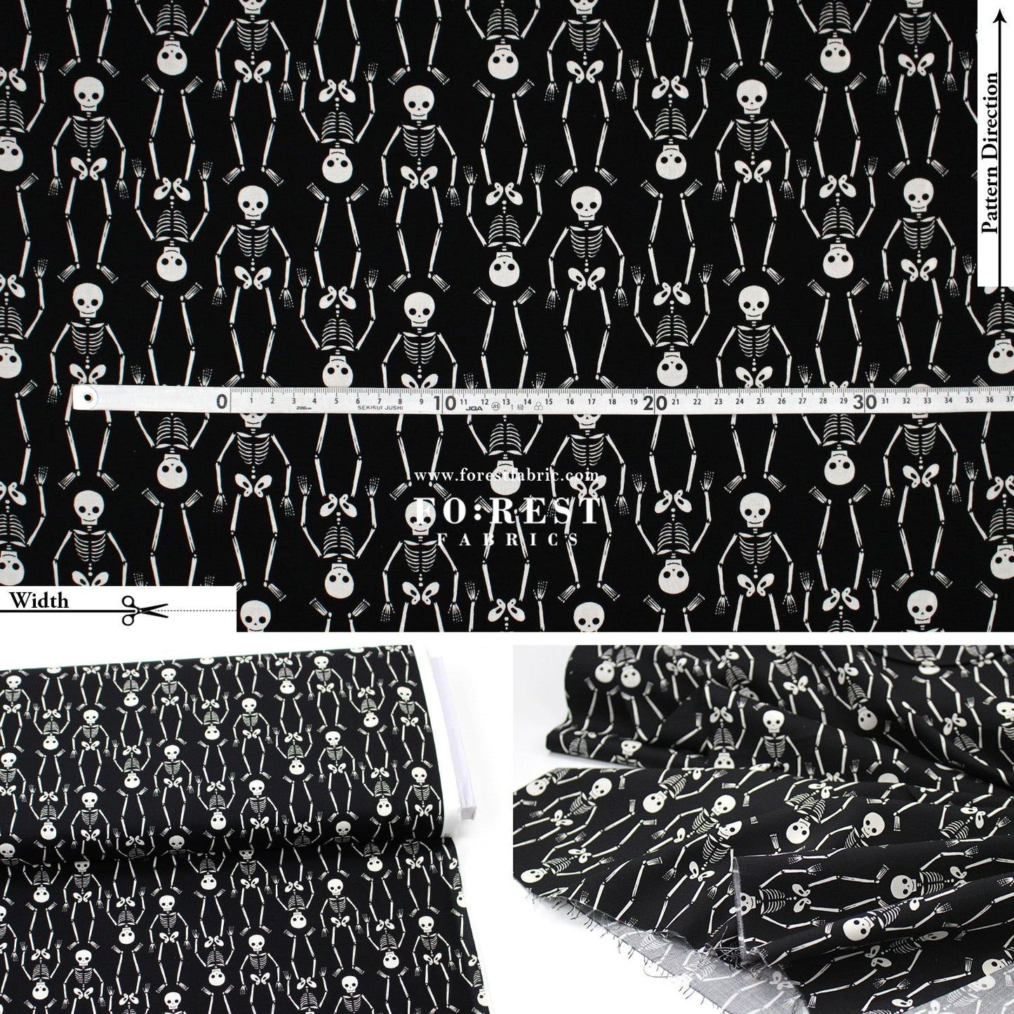 cotton - Bone fabric - FO:REST Fabric 布恩堂Liberty fabrictana lawnjapanese fabricykk zipper