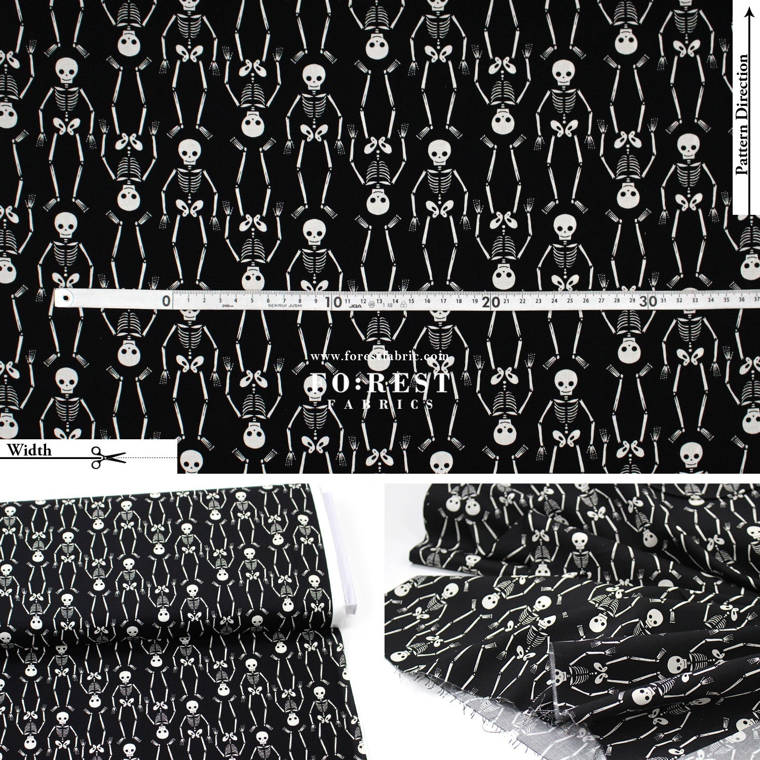 cotton - Bone fabric - FO:REST Fabric 布恩堂Liberty fabrictana lawnjapanese fabricykk zipper