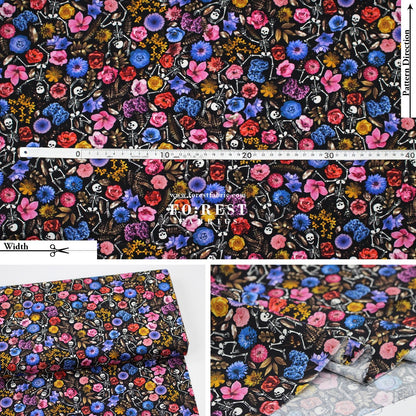 cotton - Bone fabric - FO:REST Fabric 布恩堂Liberty fabrictana lawnjapanese fabricykk zipper