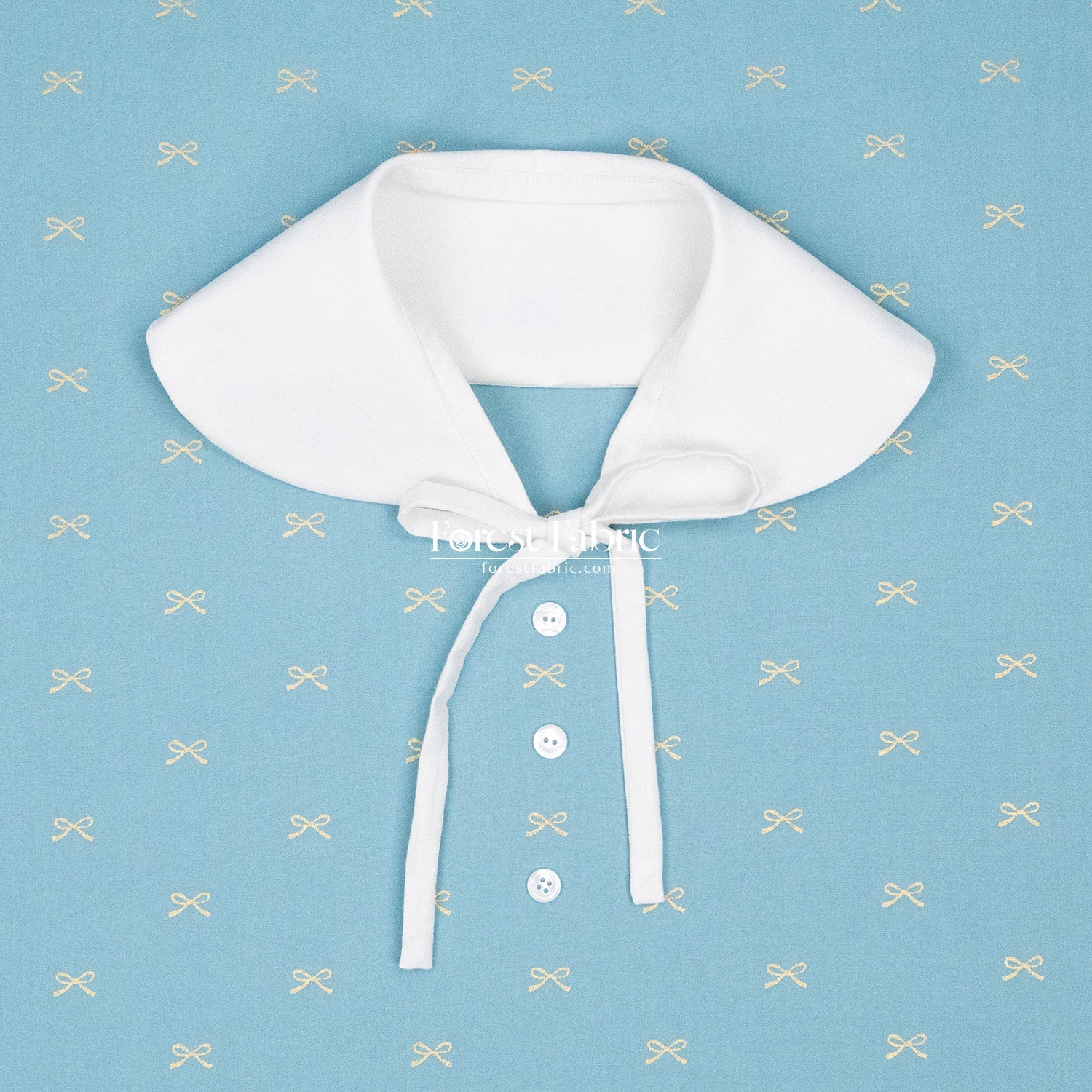 cotton - Bow with metallic fabric - FO:REST Fabric 布恩堂Liberty fabrictana lawnjapanese fabricykk zipper
