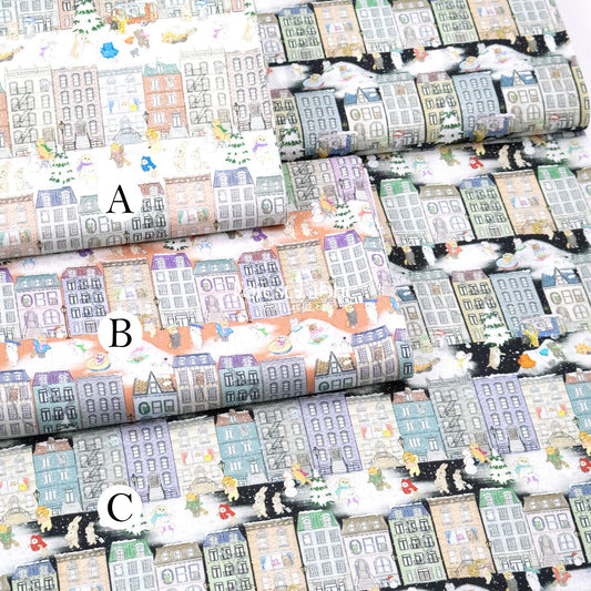 cotton - Brooklyn vacation fabric - FO:REST Fabric 布恩堂Liberty fabrictana lawnjapanese fabricykk zipper