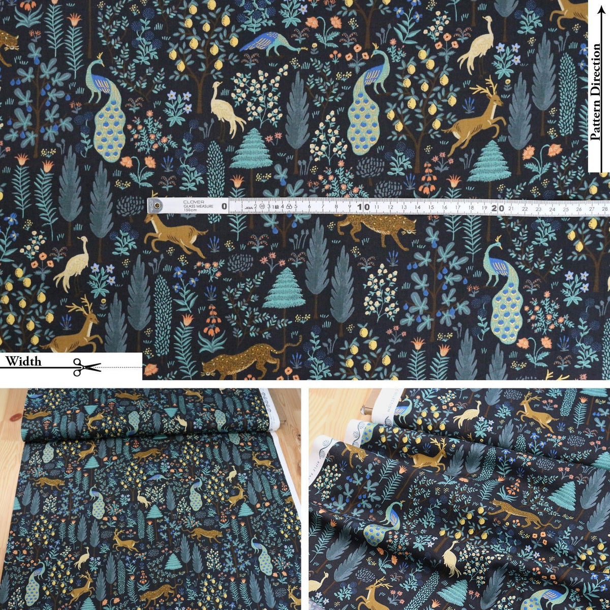 cotton - Camont Menagerie fabric - FO:REST Fabric 布恩堂Liberty fabric#tana lawn#japanese fabric#ykk zipper#