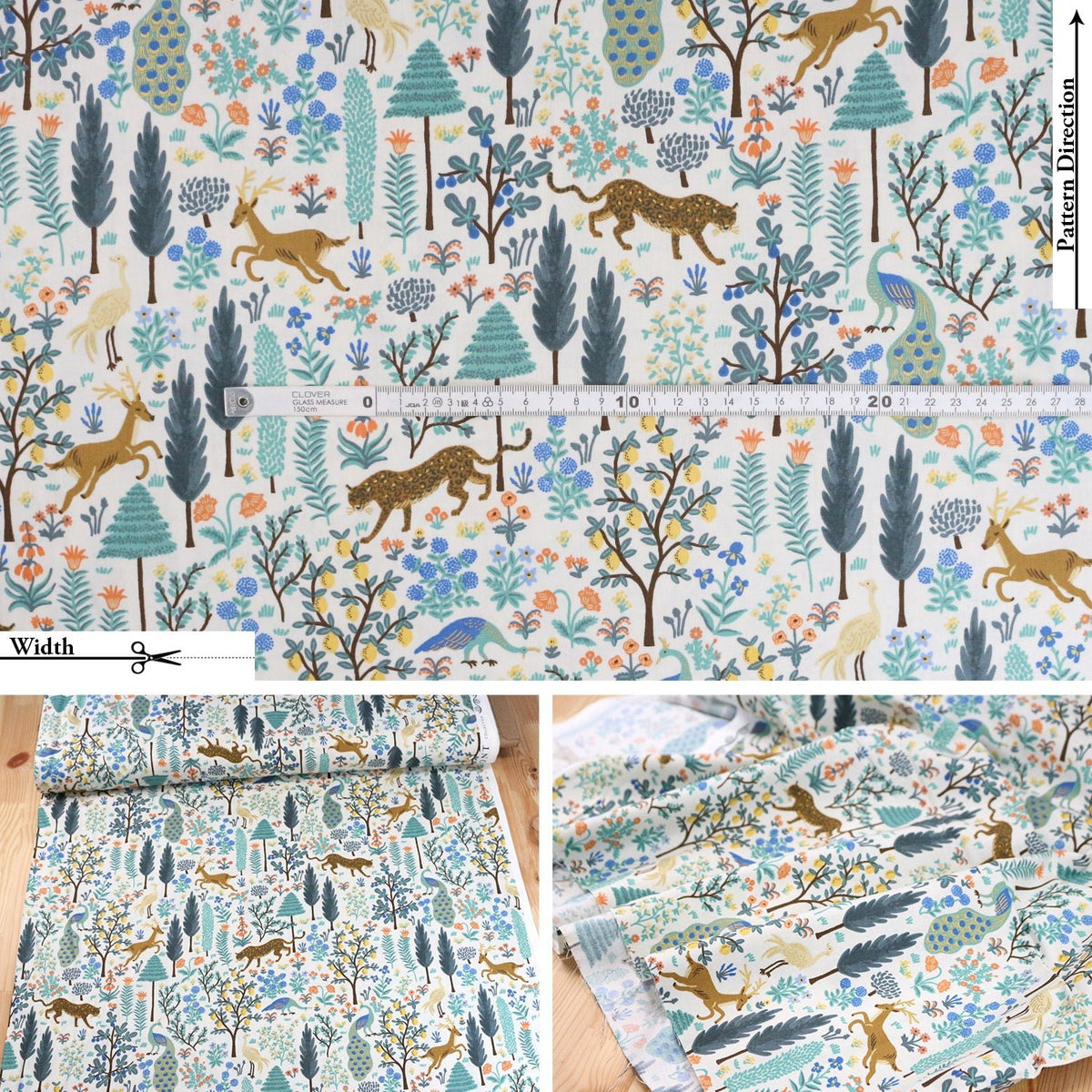 cotton - Camont Menagerie fabric - FO:REST Fabric 布恩堂Liberty fabric#tana lawn#japanese fabric#ykk zipper#