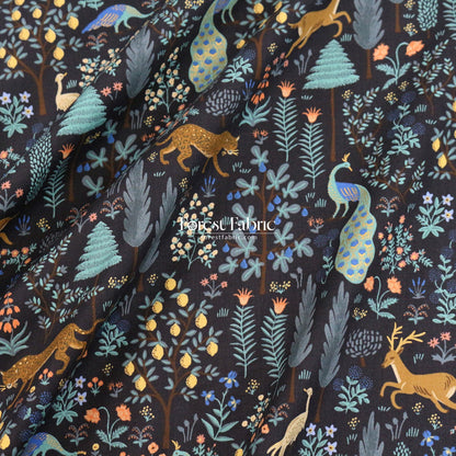 cotton - Camont Menagerie fabric - FO:REST Fabric 布恩堂Liberty fabric#tana lawn#japanese fabric#ykk zipper#