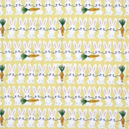 cotton - Carrot and Rabbit fabric - FO:REST Fabric 布恩堂Liberty fabrictana lawnjapanese fabricykk zipper