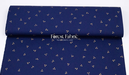 cotton - Cherry with metallic fabric - FO:REST Fabric 布恩堂Liberty fabrictana lawnjapanese fabricykk zipper
