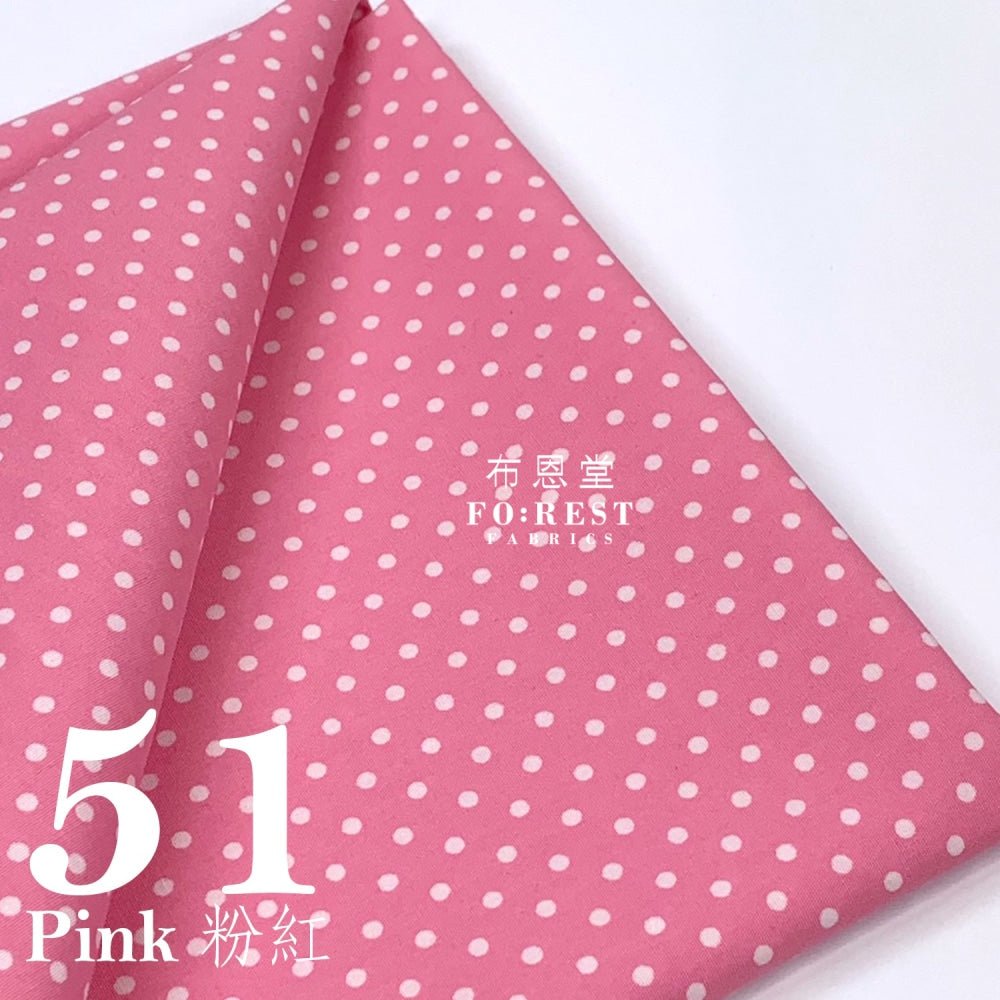 Cotton - Circle Dot fabric - FO:REST Fabric 布恩堂Liberty fabrictana lawnjapanese fabricykk zipper