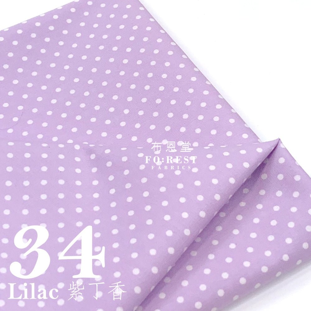 Cotton - Circle Dot fabric - FO:REST Fabric 布恩堂Liberty fabrictana lawnjapanese fabricykk zipper