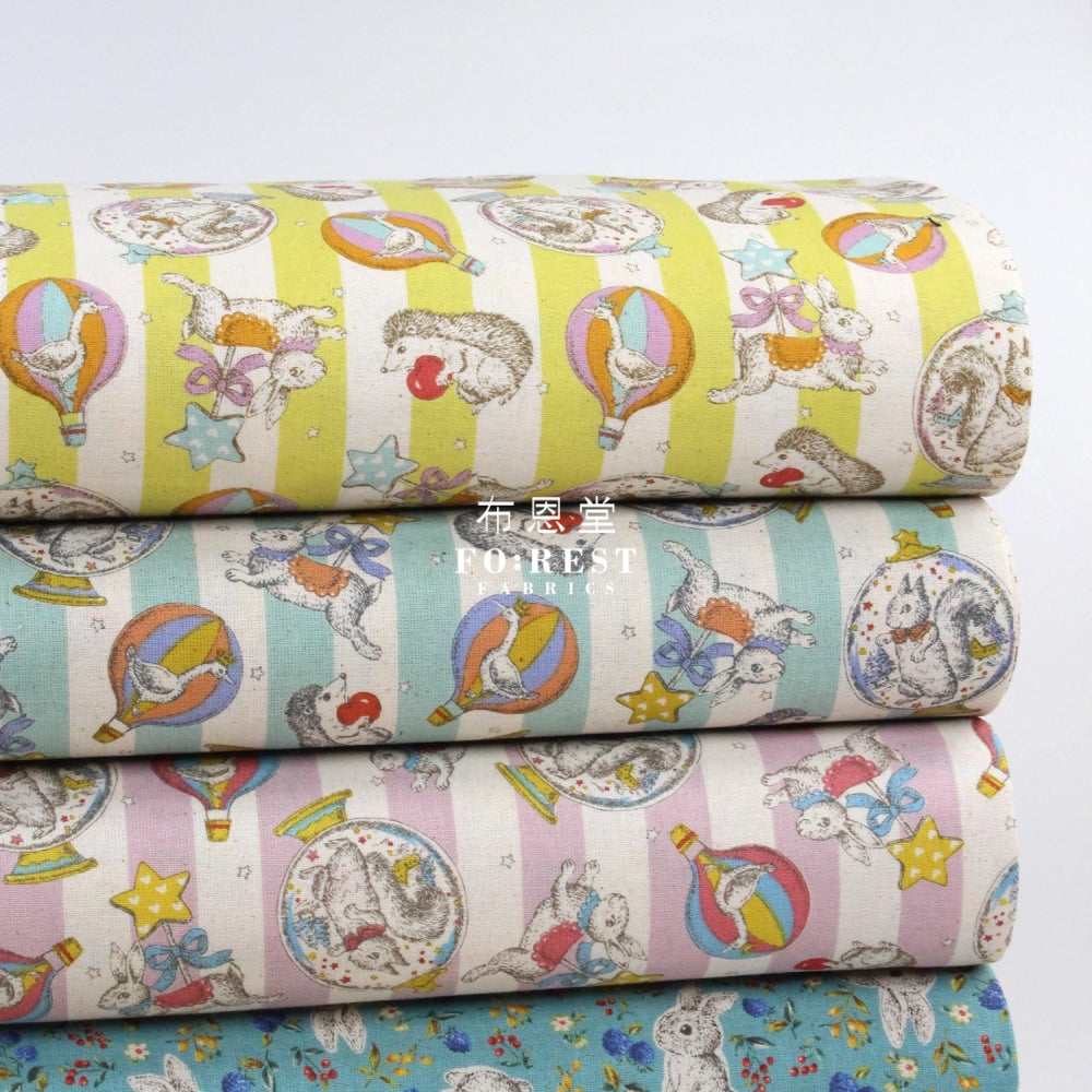 Cotton - Crystal Ball Fabric Yellow Cotton