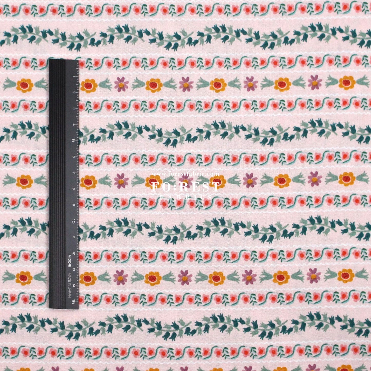 cotton - Delphine fabric - FO:REST Fabric 布恩堂Liberty fabrictana lawnjapanese fabricykk zipper
