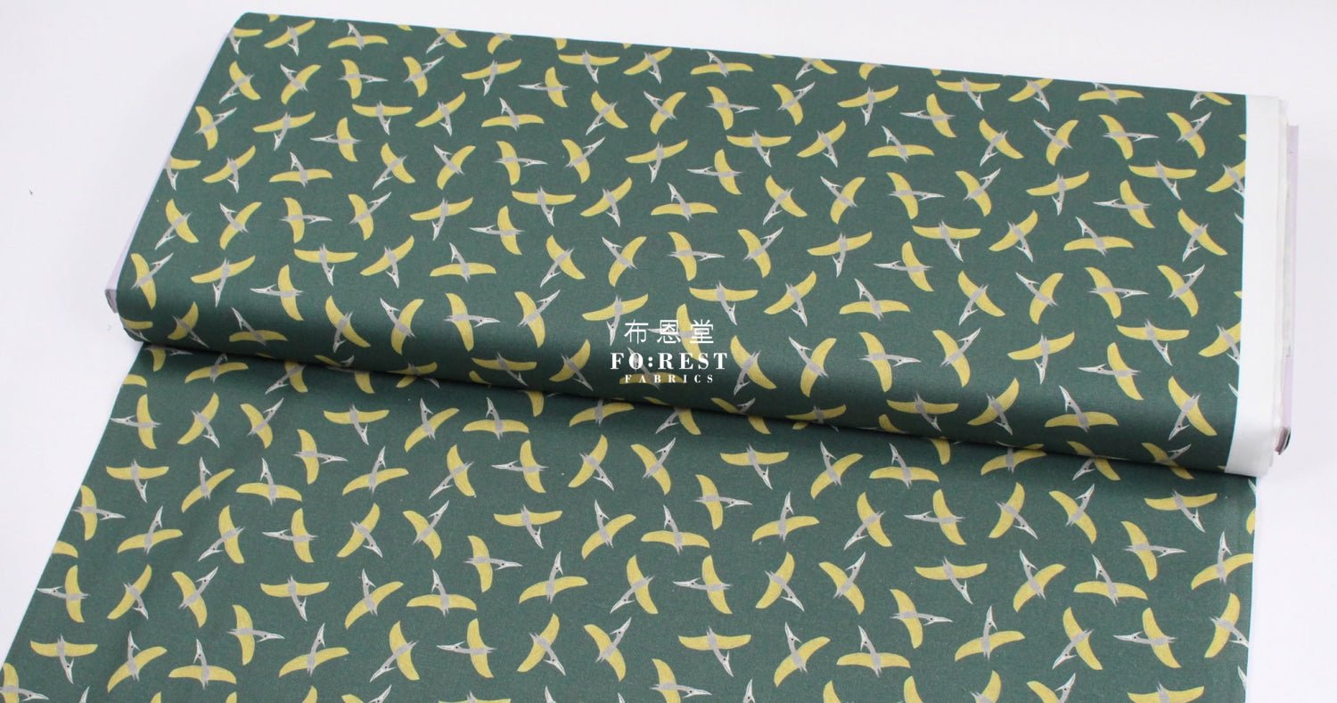 cotton - Dinosaurs Pterosaurs fabric - FO:REST Fabric 布恩堂Liberty fabrictana lawnjapanese fabricykk zipper