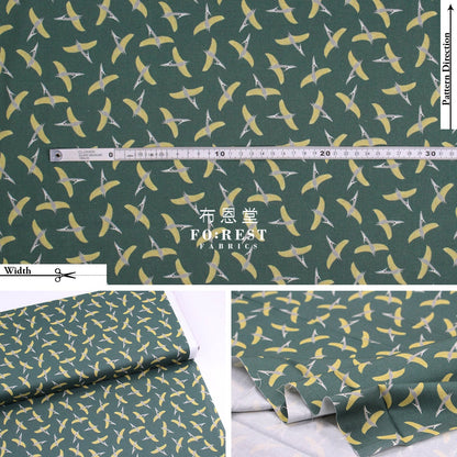 cotton - Dinosaurs Pterosaurs fabric - FO:REST Fabric 布恩堂Liberty fabrictana lawnjapanese fabricykk zipper