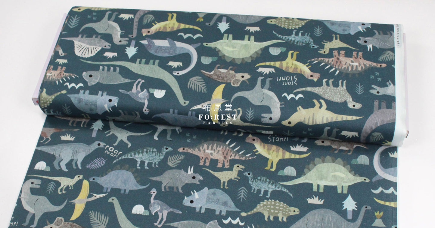 Cotton - Dinosaurs Roar Fabric