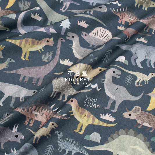 Cotton - Dinosaurs Roar Fabric