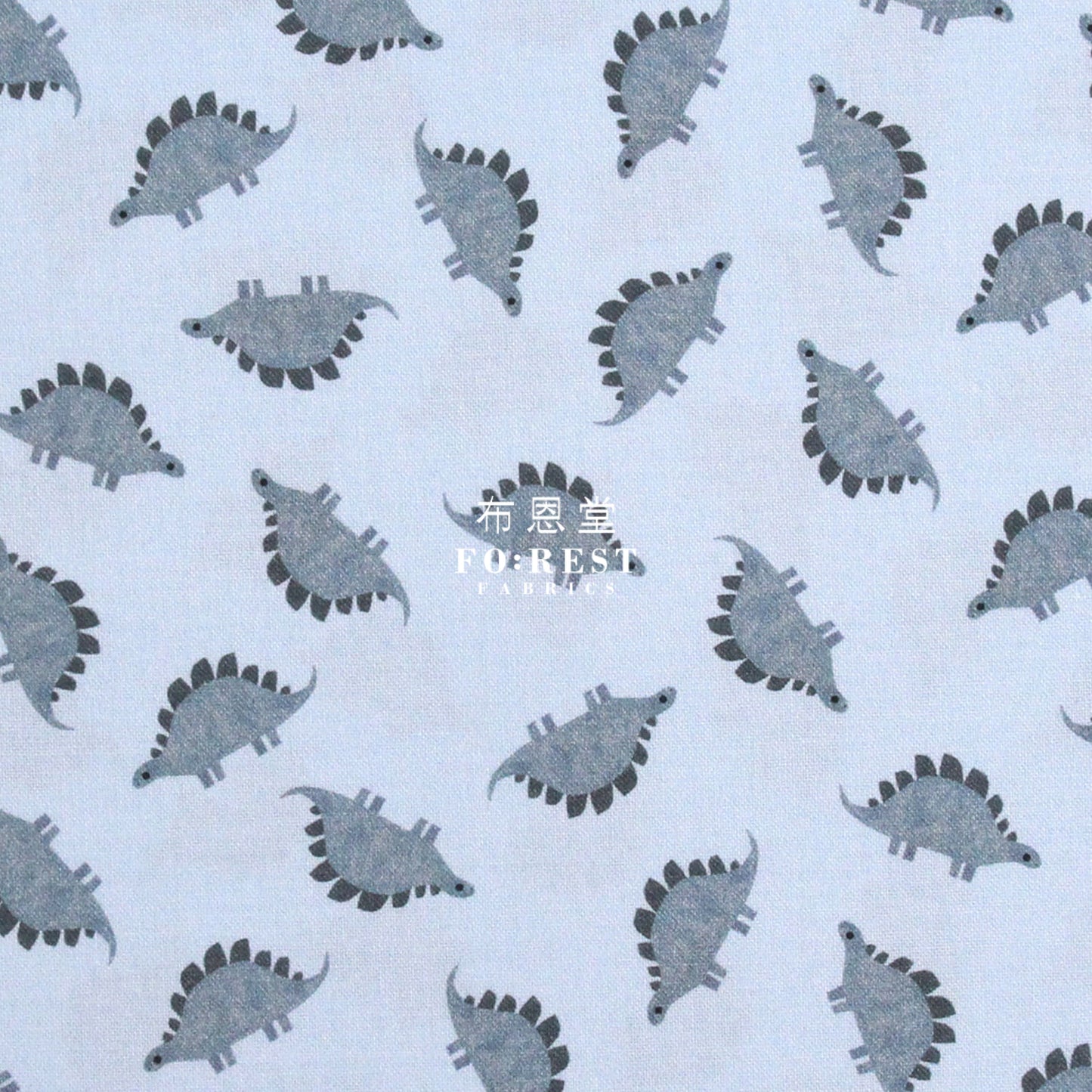 Cotton - Dinosaurs Sterling Fabric
