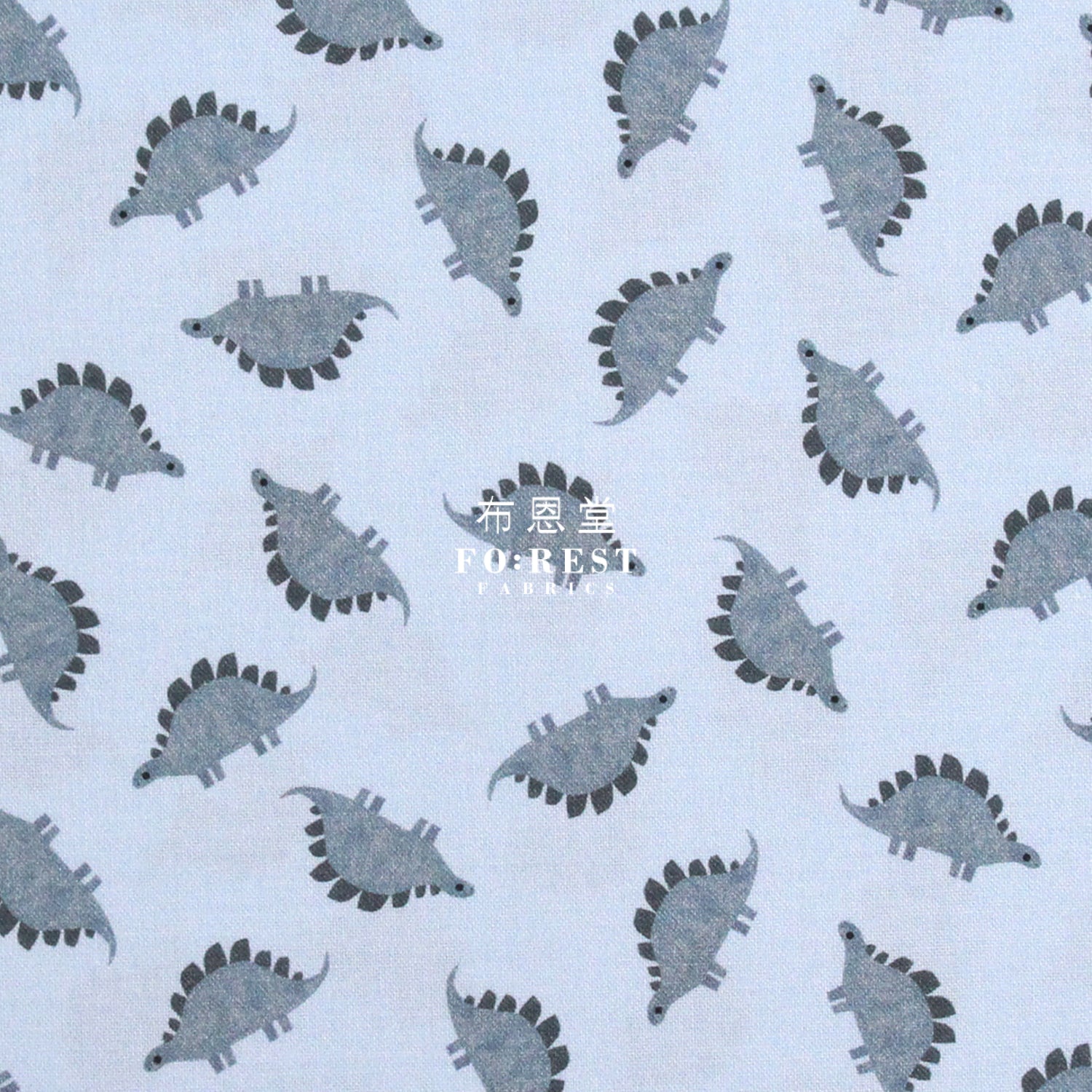 Cotton - Dinosaurs Sterling Fabric