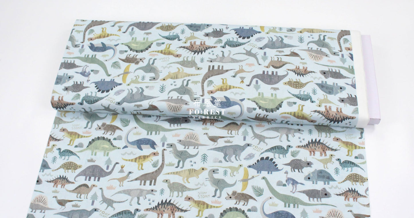 Cotton - Dinosaurs Stomp Fabric