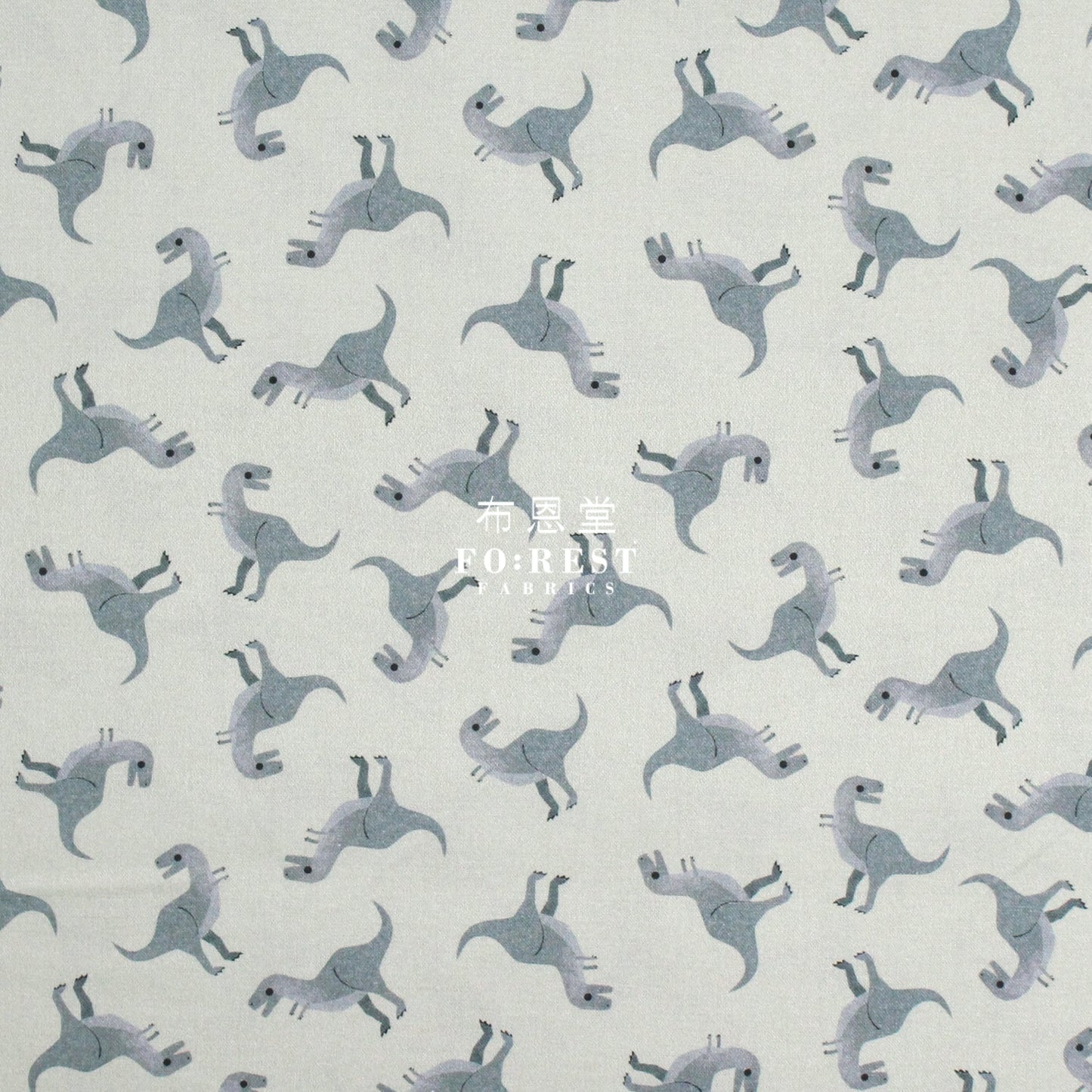 cotton - Dinosaurs T - REX fabric - FO:REST Fabric 布恩堂Liberty fabrictana lawnjapanese fabricykk zipper