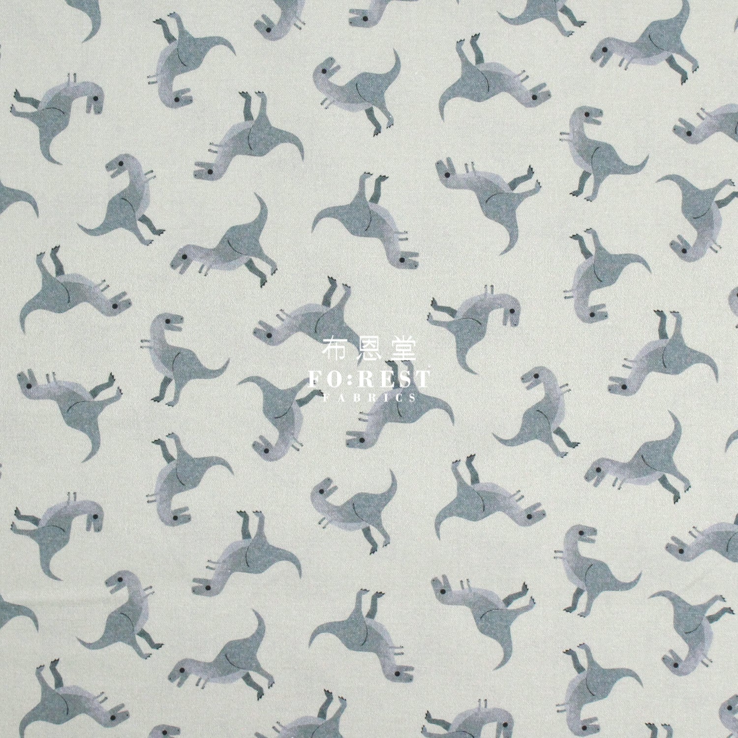 cotton - Dinosaurs T - REX fabric - FO:REST Fabric 布恩堂Liberty fabrictana lawnjapanese fabricykk zipper