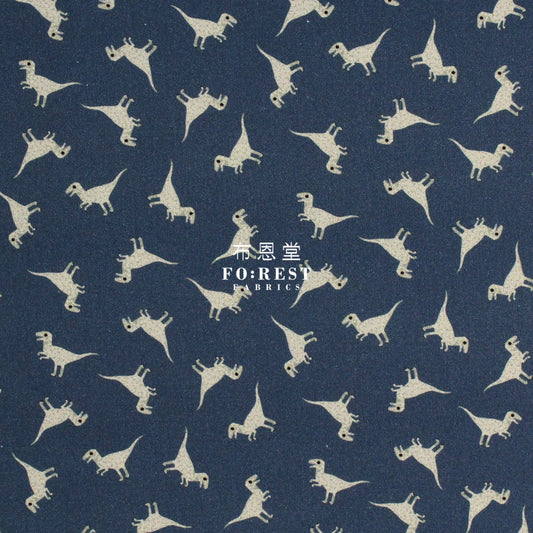 Cotton - Dinosaurs Velociraptor Fabric