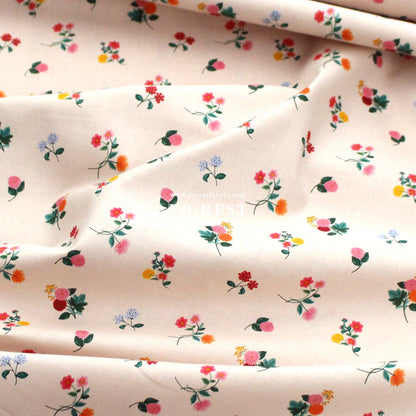 cotton - Ditsy Dahlia fabric - FO:REST Fabric 布恩堂Liberty fabrictana lawnjapanese fabricykk zipper