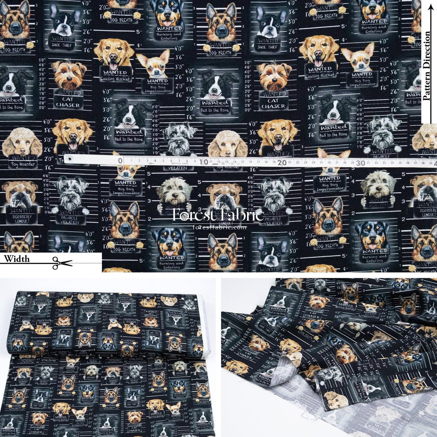 cotton - Dogs Mugshots Cats Newspaper fabric - FO:REST Fabric 布恩堂Liberty fabrictana lawnjapanese fabricykk zipper