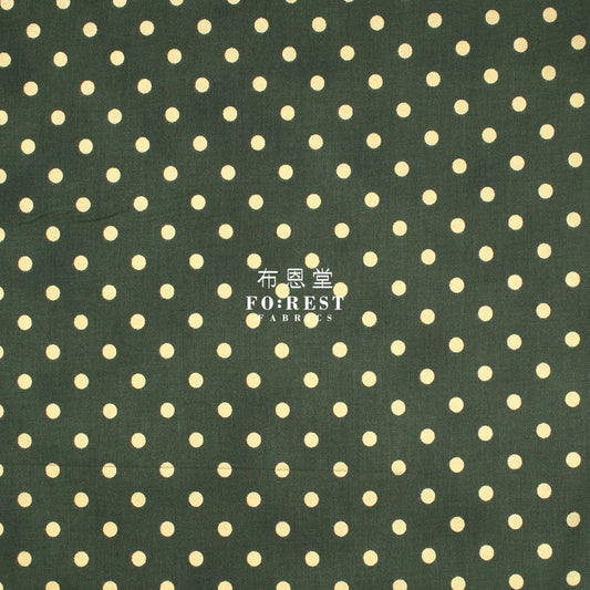 Cotton - Dot Hunter Metallic Fabric