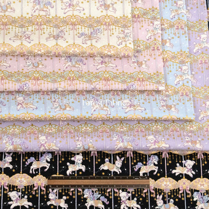 cotton - Dream Carousel fabric - FO:REST Fabric 布恩堂Liberty fabrictana lawnjapanese fabricykk zipper
