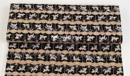 cotton - Dream Carousel fabric - FO:REST Fabric 布恩堂Liberty fabrictana lawnjapanese fabricykk zipper