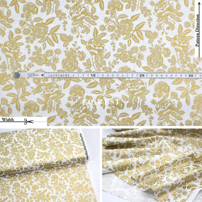 cotton - English Rose fabric - FO:REST Fabric 布恩堂Liberty fabrictana lawnjapanese fabricykk zipper