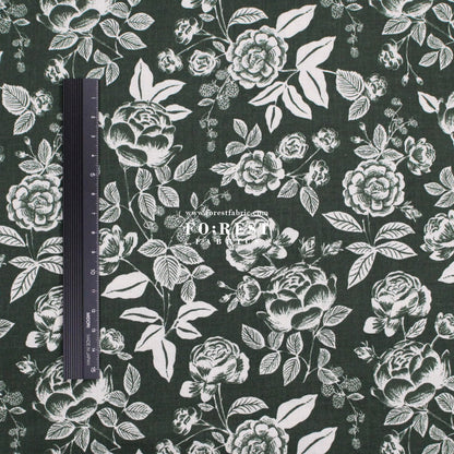 cotton - English Rose fabric - FO:REST Fabric 布恩堂Liberty fabrictana lawnjapanese fabricykk zipper