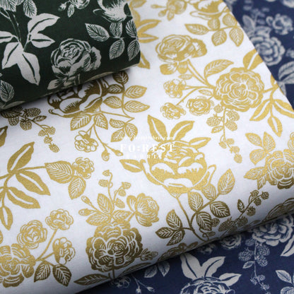cotton - English Rose fabric - FO:REST Fabric 布恩堂Liberty fabrictana lawnjapanese fabricykk zipper