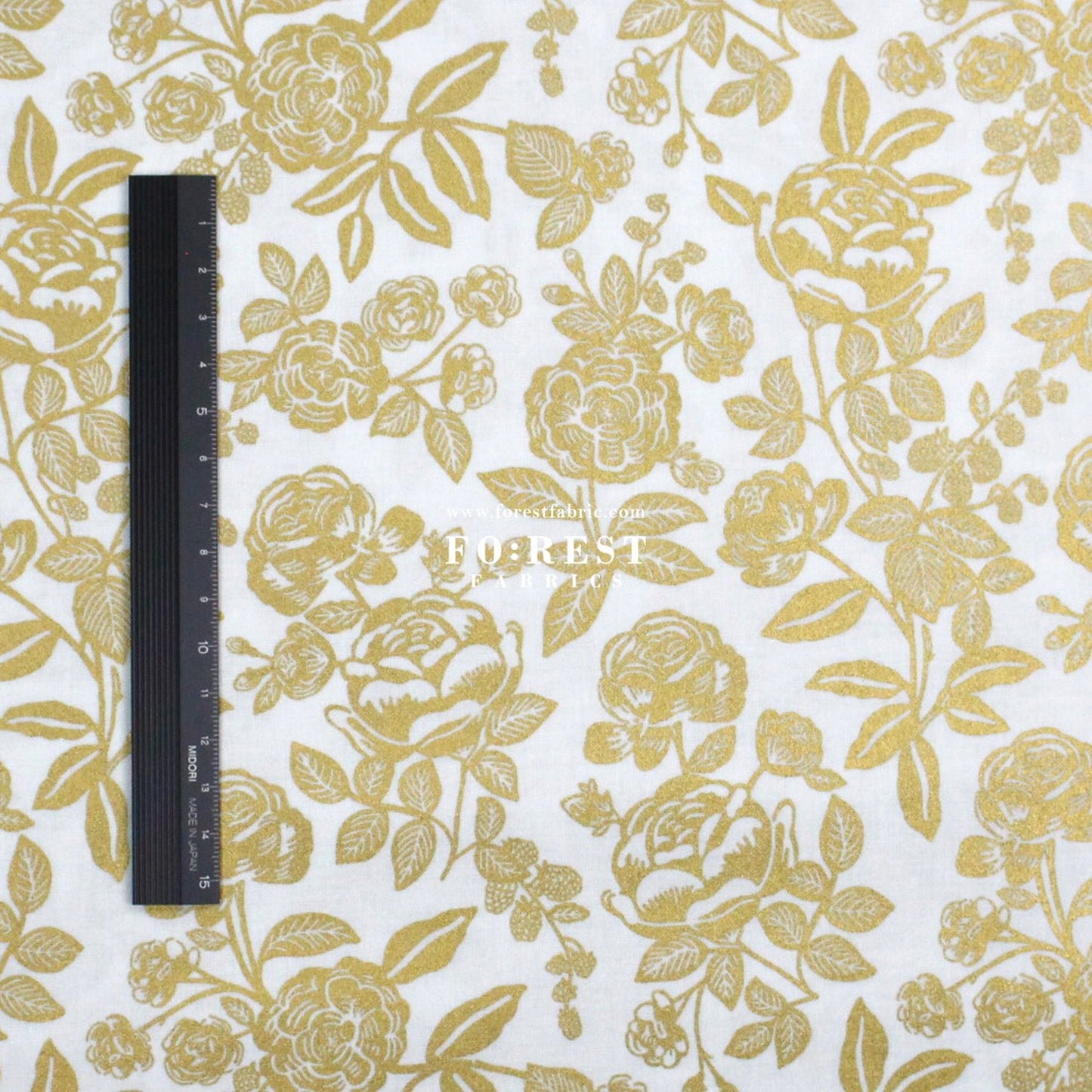 cotton - English Rose fabric - FO:REST Fabric 布恩堂Liberty fabrictana lawnjapanese fabricykk zipper
