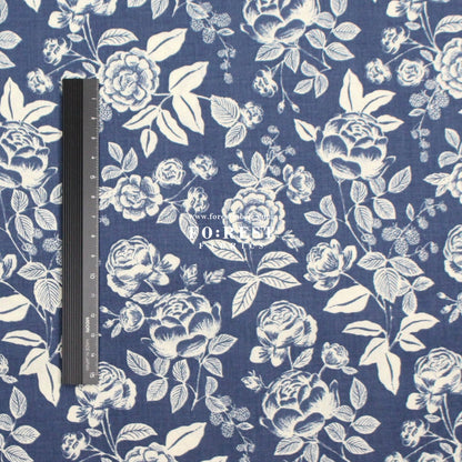 cotton - English Rose fabric - FO:REST Fabric 布恩堂Liberty fabrictana lawnjapanese fabricykk zipper