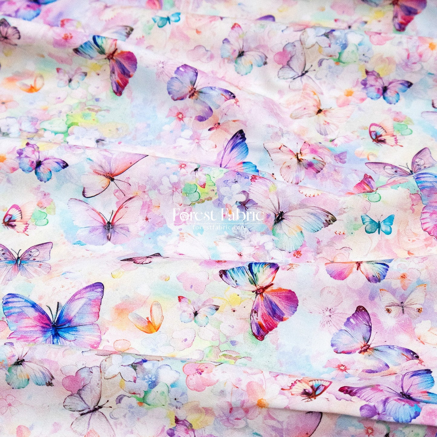 cotton - Ethereal Butterfly Dreams fabric - FO:REST Fabric 布恩堂Liberty fabrictana lawnjapanese fabricykk zipper