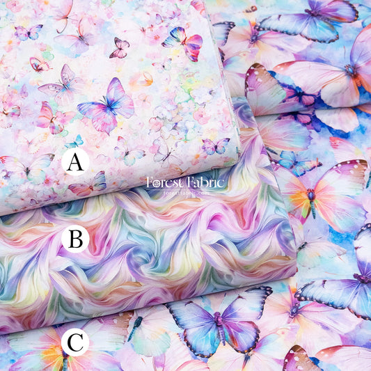 cotton - Ethereal Butterfly Dreams fabric - FO:REST Fabric 布恩堂Liberty fabrictana lawnjapanese fabricykk zipper