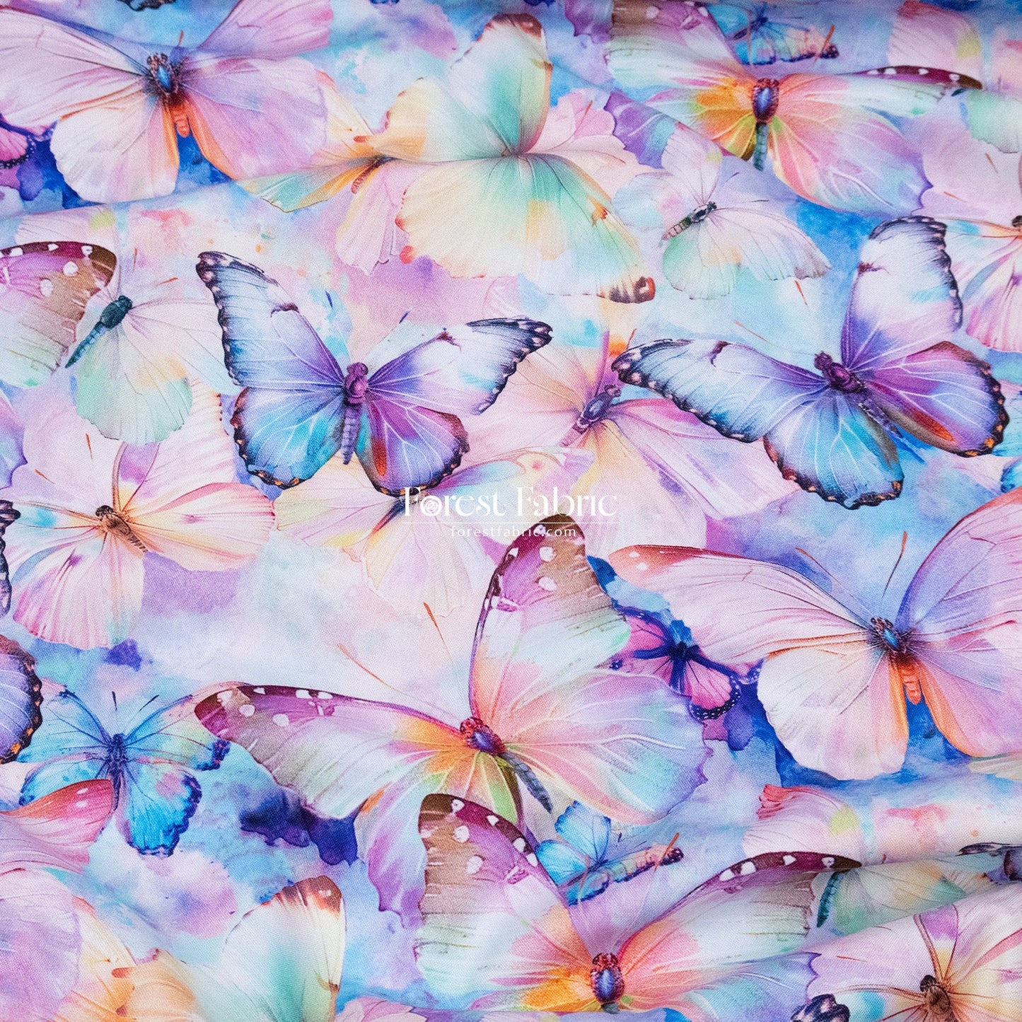 cotton - Ethereal Butterfly Dreams fabric - FO:REST Fabric 布恩堂Liberty fabrictana lawnjapanese fabricykk zipper
