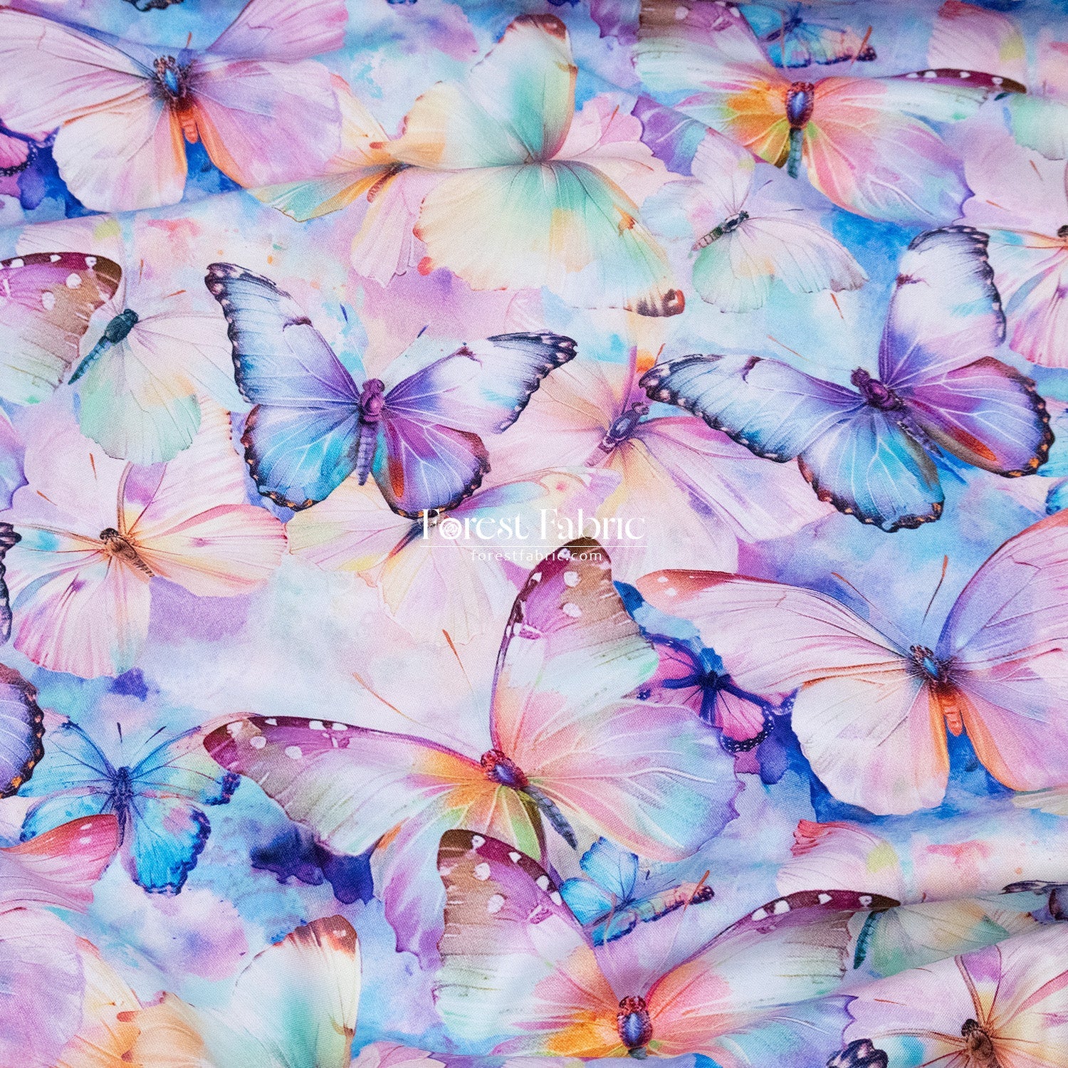 cotton - Ethereal Butterfly Dreams fabric - FO:REST Fabric 布恩堂Liberty fabrictana lawnjapanese fabricykk zipper