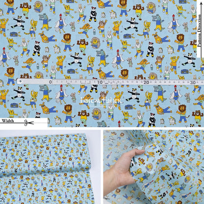 cotton - Fitness and Dancing fabric - FO:REST Fabric 布恩堂Liberty fabrictana lawnjapanese fabricykk zipper