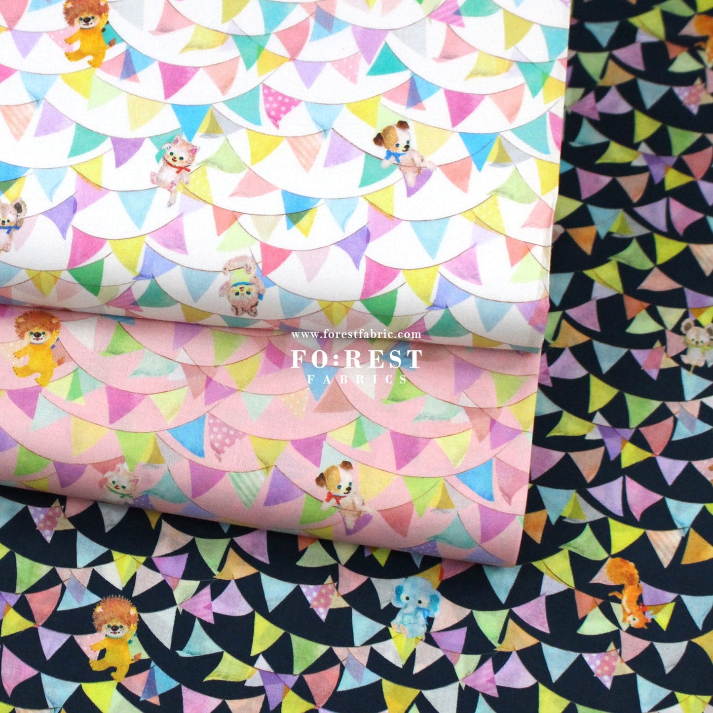 cotton - Flag Star fabric - FO:REST Fabric 布恩堂Liberty fabrictana lawnjapanese fabricykk zipper