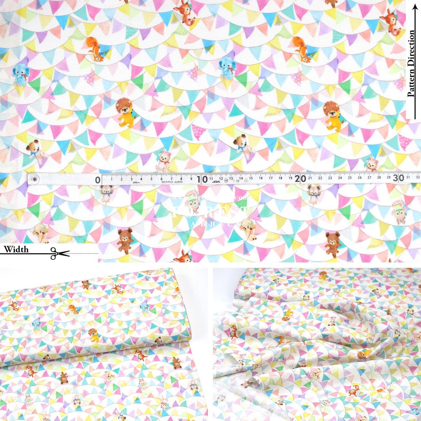cotton - Flag Star fabric - FO:REST Fabric 布恩堂Liberty fabrictana lawnjapanese fabricykk zipper