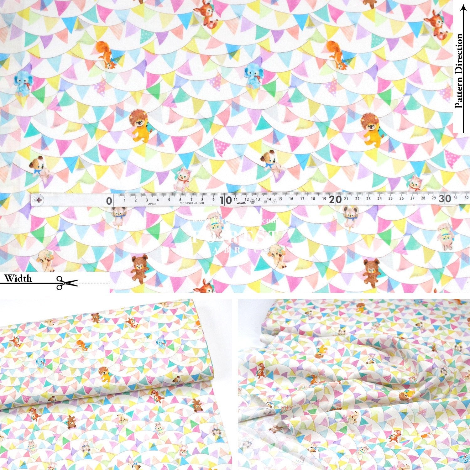 cotton - Flag Star fabric - FO:REST Fabric 布恩堂Liberty fabrictana lawnjapanese fabricykk zipper