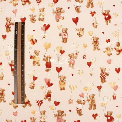 cotton - Floating Dreams Teddy Bears fabric - FO:REST Fabric 布恩堂Liberty fabrictana lawnjapanese fabricykk zipper