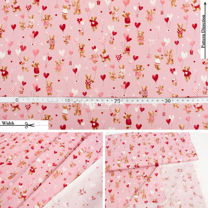 cotton - Floating Dreams Teddy Bears fabric - FO:REST Fabric 布恩堂Liberty fabrictana lawnjapanese fabricykk zipper